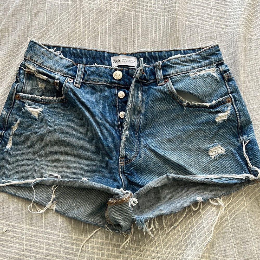 Zara denim shorts!